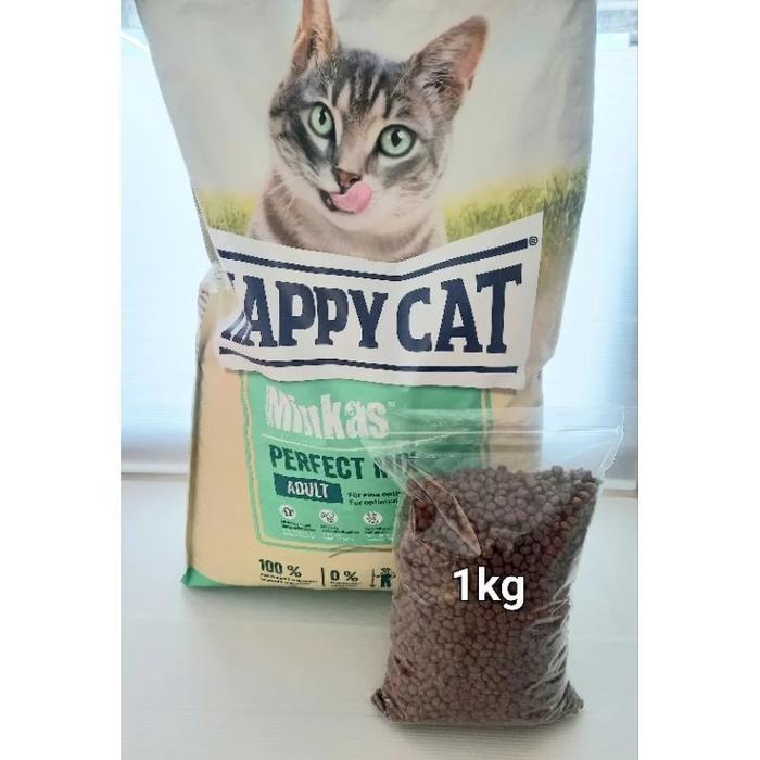 Happy Cat Perfect Mix 1Kg Happy Cat Minkas Perfect Mix 1 Kg Makanan Kucing Catfood Dryfood Happy Cat