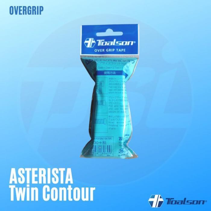 Grip Raket Bulutangkis TOALSON TWIN CONTOUR Tulang 2