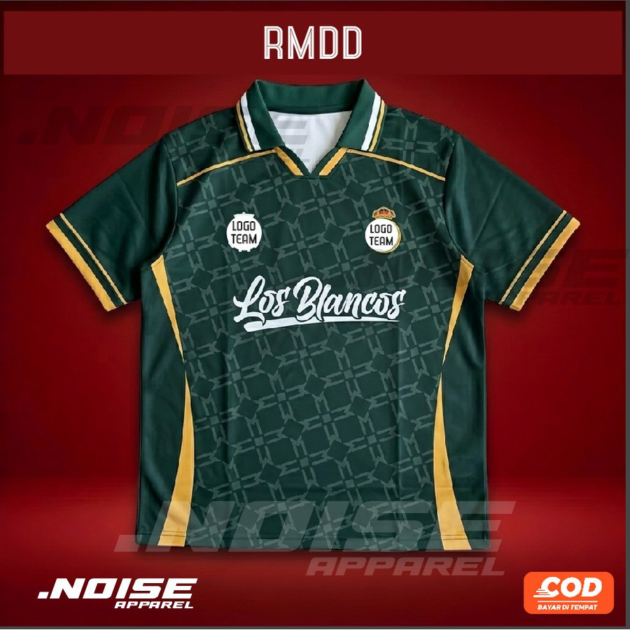 NOISE APPAREL  Jersey retro berkerah satuan full printing jersey classic  Custom baju olahraga mirip