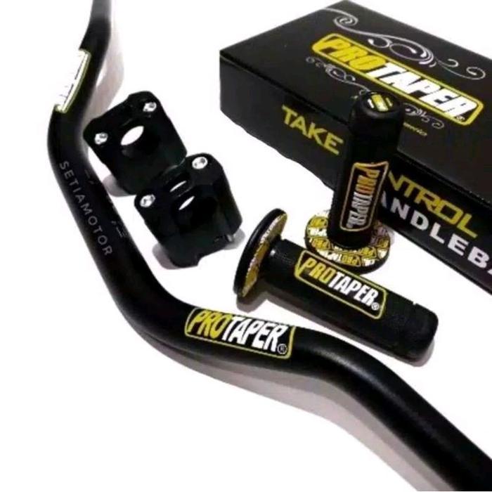 Stang fatbar tipe high plus raiser stang plus handgrip variasi KLX CRF cb150 vixion xabre xride dll
