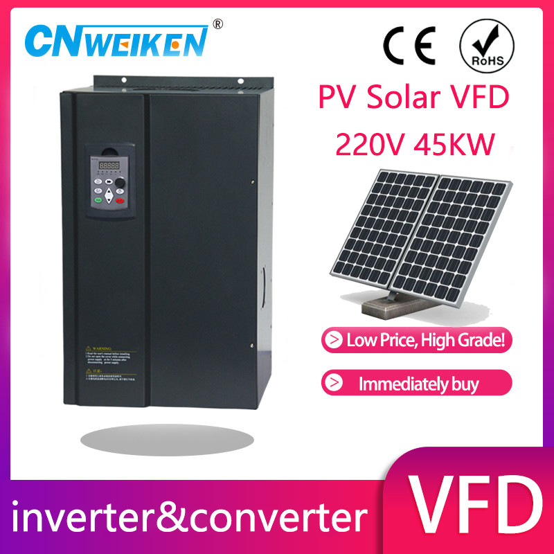 . Solar Variable Frequency Converter 50Hz/60Hz Motor Inverter Wk600D Solar Inverter Vfd