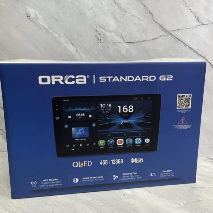 Head unit Android ORCA 9" Ram 4/128 NFC + Support Kamera 360