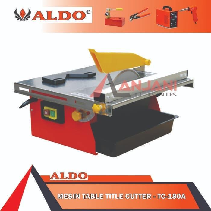 maju store12 ALDO TC-180A MESIN POTONG BATU KERAMIK 7INCH TABLE TILE CUTTER 7 INCH