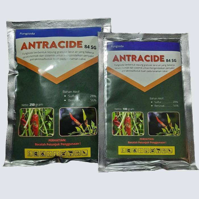 ` ANTRACIDE 84 SG Fungisida Antraknosa / Patek / Cacar / Busuk Buah dan Daun