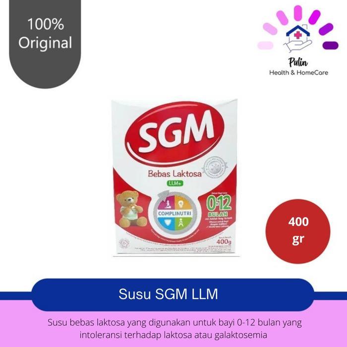 Sgm Llm (200 / 400 Gr) / Susu Bebas Laktosa Untuk Bayi