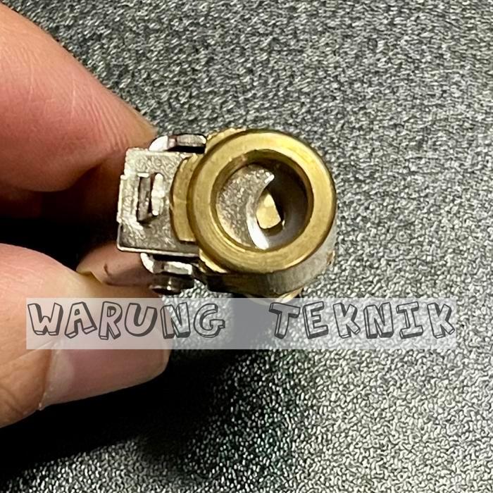 PRO MA01 BRASS AIR CHUCK WITH SWITCH - ISIAN ANGIN KUNINGAN MODEL JEPIT - KEPALA COP POMPA BAN