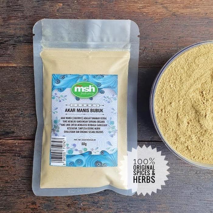 MSH Akar Manis Bubuk 50 gram