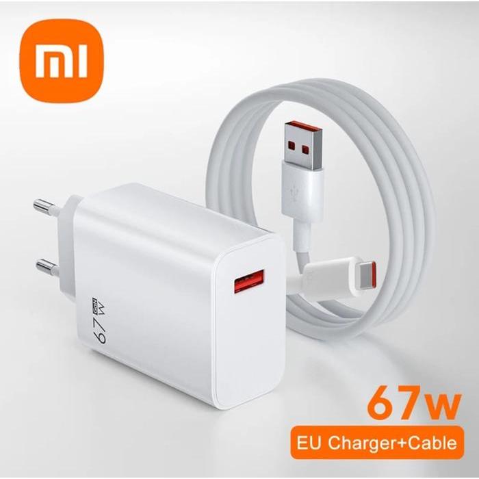 CHARGER XIAOMI POCO ORIGINAL 100% FAST CHARGING 67W TYPE C
