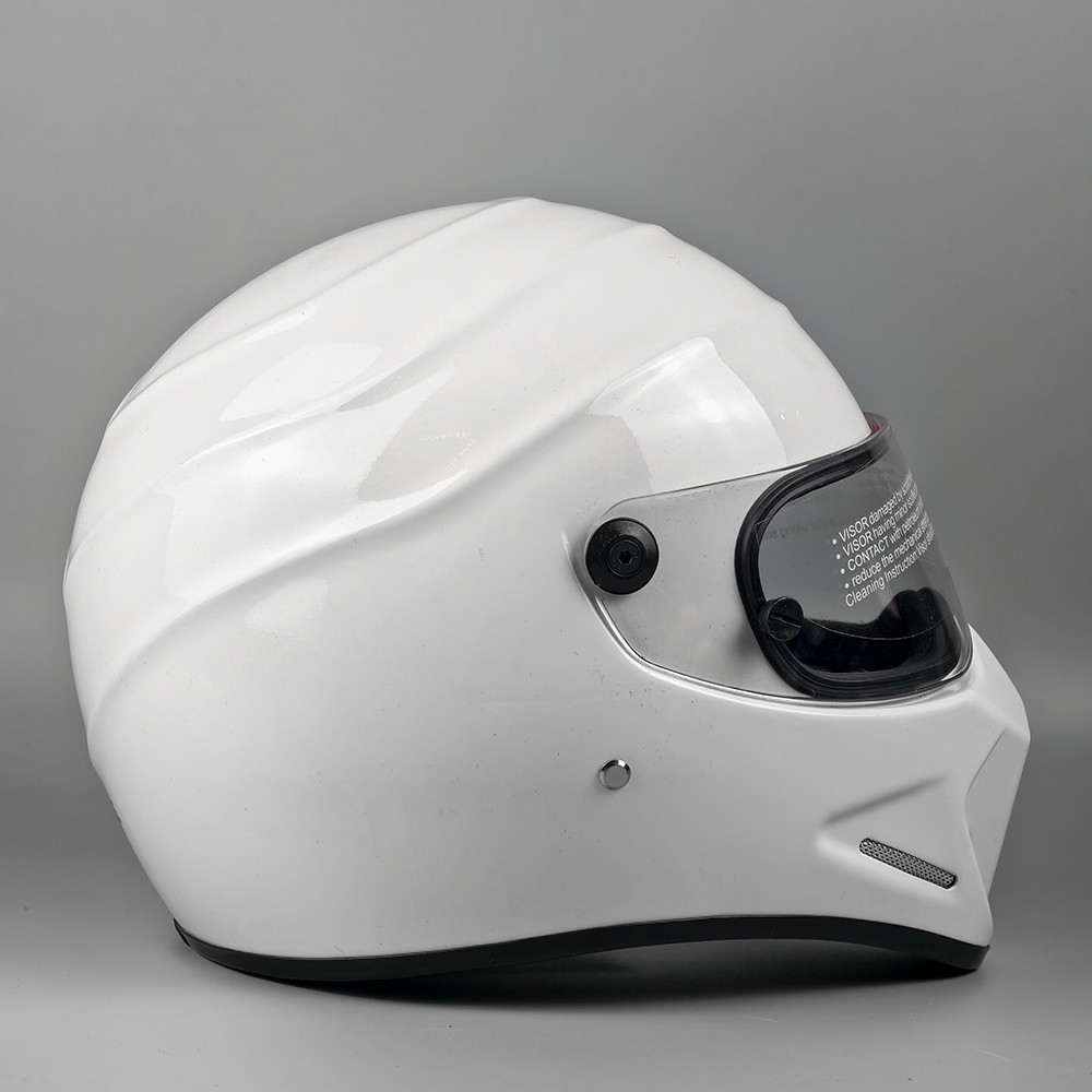 CRG Retro Rider Motorcycle Helmet Moto Riding Full Face Helmet Motorbike Carting Racing Helmets