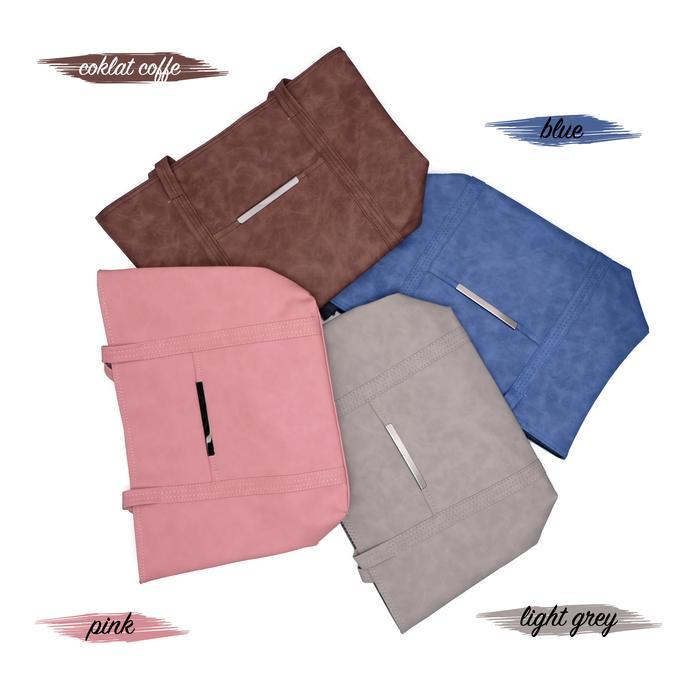 Candy Florence Strip - Tas Tote bag Wanita Kulit Kantong