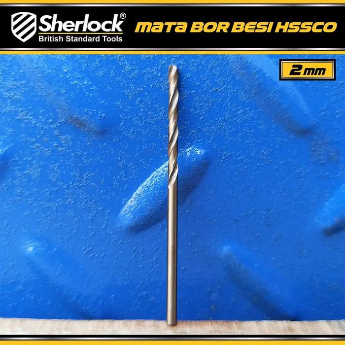SHERLOCK MATA BOR BESI HSSCO 2 MM (bisa untuk STAINLESS STEEL)