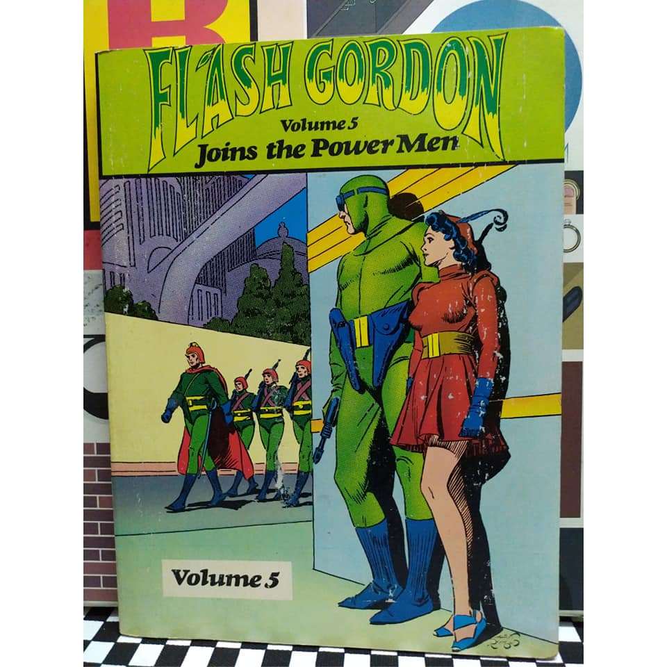 Flash Gordon #5 Joins the Power Men(1977-1978 Nostalgia Press)