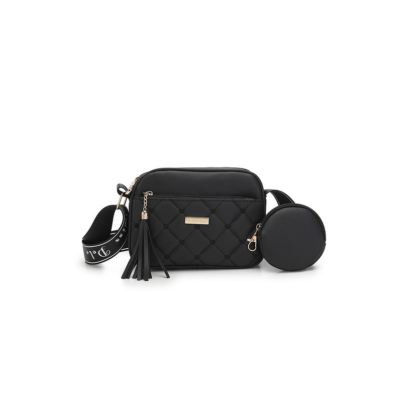 Swiss Polo Women's Sling Bag / Crossbody Bag (Tas Selempang Wanita) - Hitam Pria