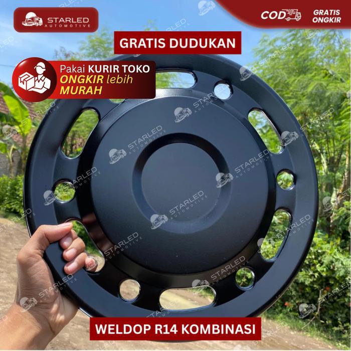 (1 Biji) Weldop Wildop Wheeldop Dop Adiputro Kombinasi Ring 13 Ring 14 Weldop Kombinasi Bonus