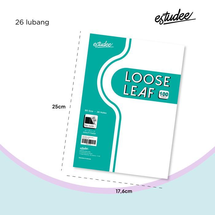 KOMPLIT Estudee Loose Leaf J Polos B5 100