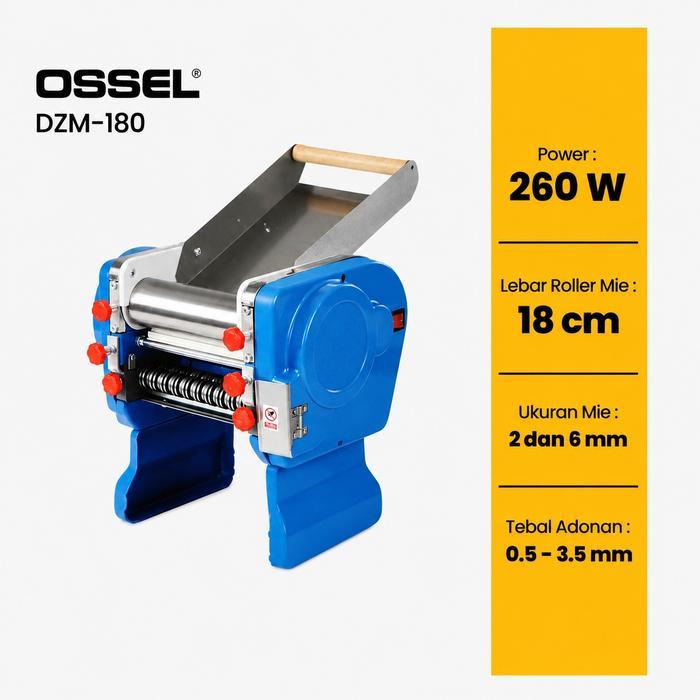 GILINGAN MIE LISTRIK TYPE DZM 180 MESIN GILINGAN MIE LISTRIK OSSEL