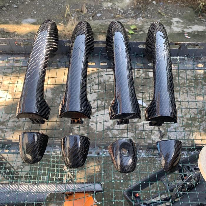 Handle carbon fortuner vrz OEM carbon twill