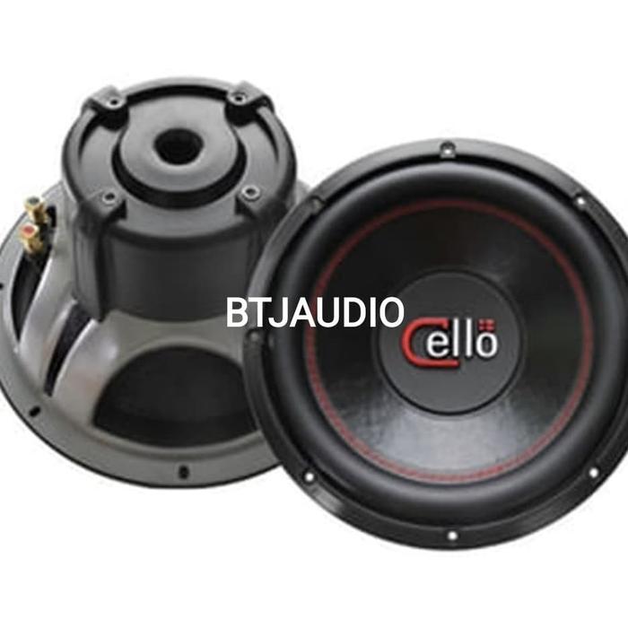 SUBWOOFER CELLO S12 (KONDISI 100% BARU & ASLI GARANSI RESMI)