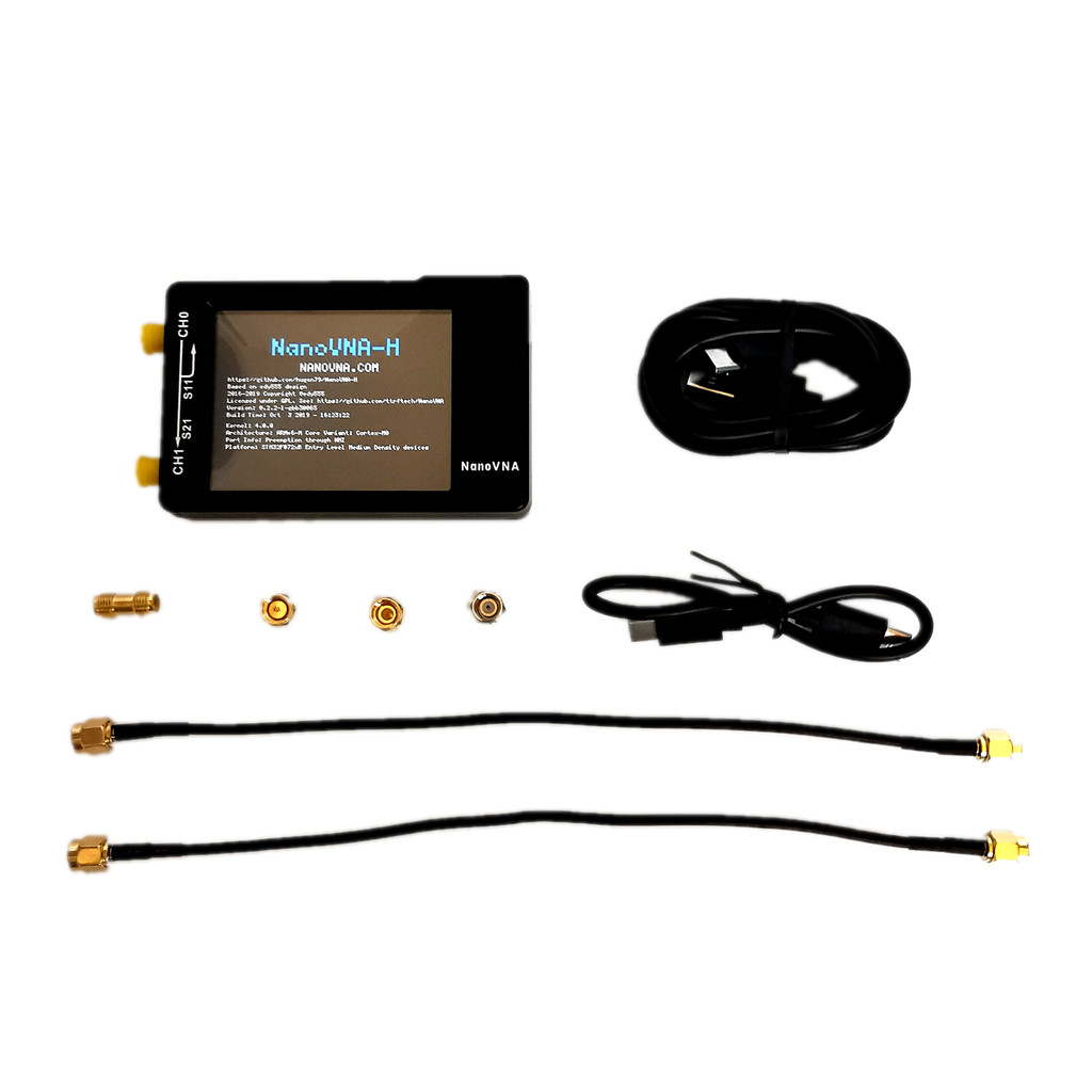 NanoVNA vector network analyzer, antenna analyzer, shortwave MF HF VHF UHF talent