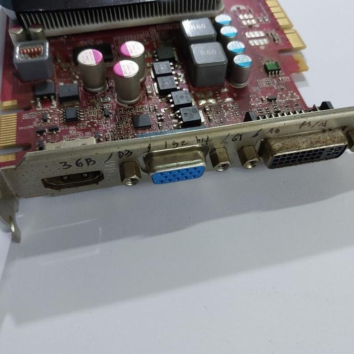 VGA Card Pcie Nvidia geforce GT640 3GB GDDR3 192BIT MURAH Copotan cpu bradded HDMI