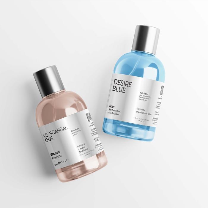 Bundling 4 Extrait De Parfum Pria Dan Wanita 35Ml By Pvj