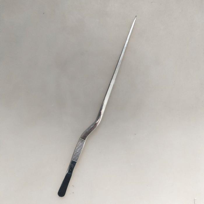 Pinset Bayonet Stainless Steel 26 Cm Pinset Telinga Tht