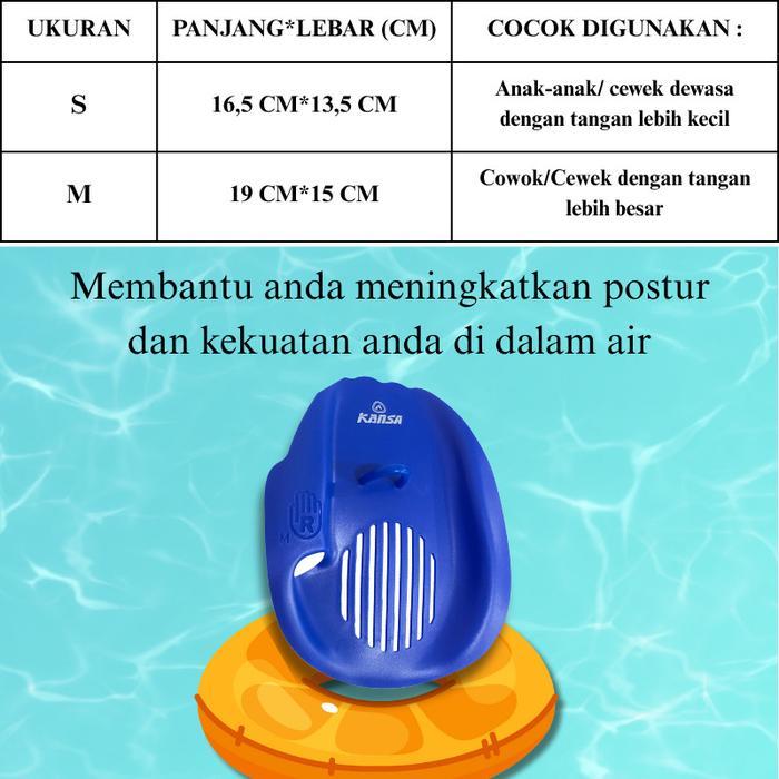 Speedo Cowfish - Hand Paddle Kansa Anak Dewasa Pelampung Renang Tangan Katak Hand Swimming Paddle