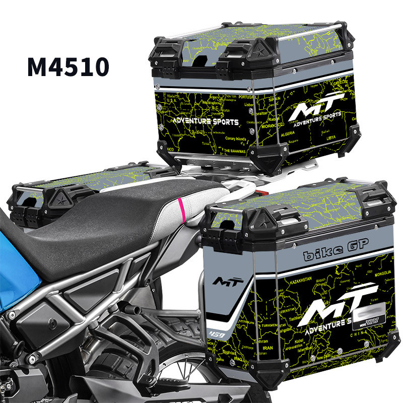 TAILBOX STICKER FOR CFMOTO 450 MT 450MT MT450 2023 2024 TRUNK OF LUGGAGE THREE BOXES SUITCASE DECAL