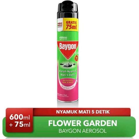 ` Baygon semprot 600ml / obat nyamuk baygon aerosol spray