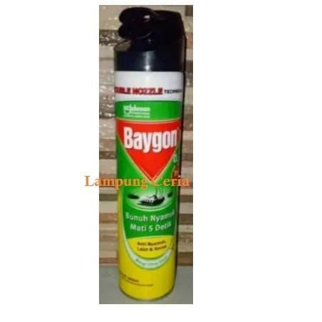 ` Basmi Nyamuk Semprot Baygon Anti Nyamuk Citrus Fresh Semprot 600