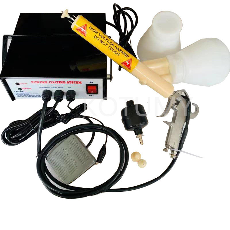 . Manual Portable Powder Coating Spray Electrostatic Powder Coating System Machinery -