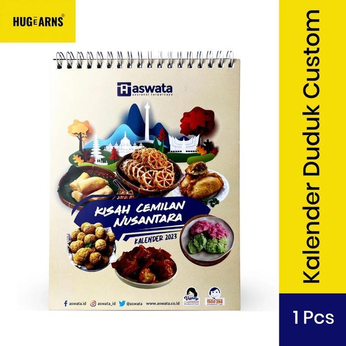` HUGeARNS - Kalender Meja Custom Kalender Meja 2024 Bespoke Kalender Custom / Corporate Gifts
