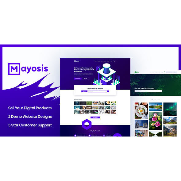 Mayosis – Digital Marketplace WordPress Theme