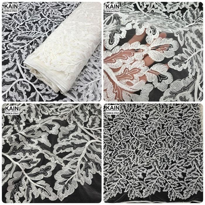 Kain Brukat Premium / Kain Brokat - CMBCA-07693 (PER 1 METER)