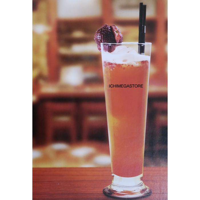 Gelas Kaca Tinggi Matcha Latte Milk Shake 340 ml