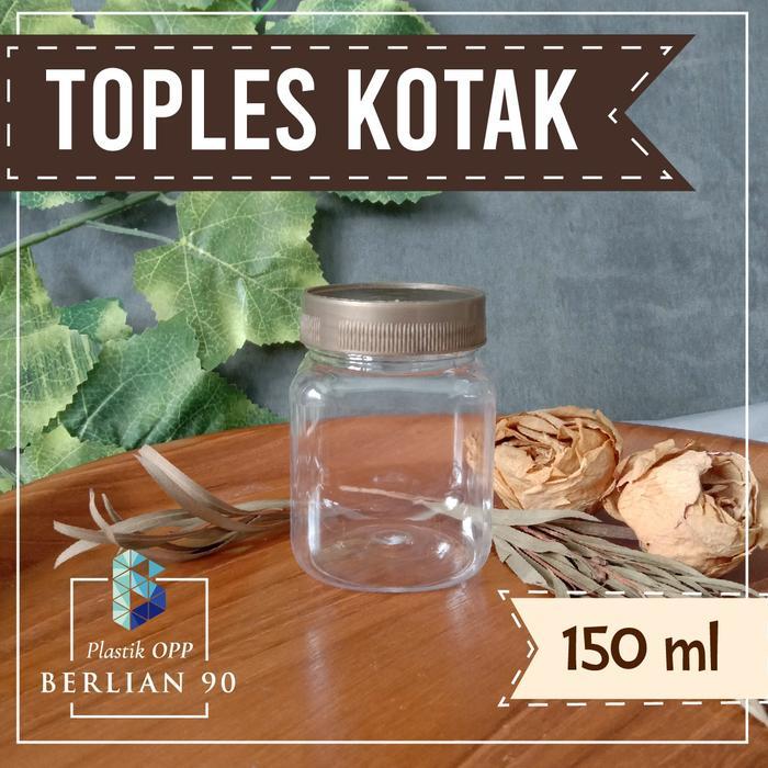 Toples Plastik 150ml Kotak Toples Sambal 150ml Kotak Toples Bumbu