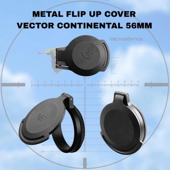 METAL FLIP UP COVER VECTOR CONTINENTAL 56MM