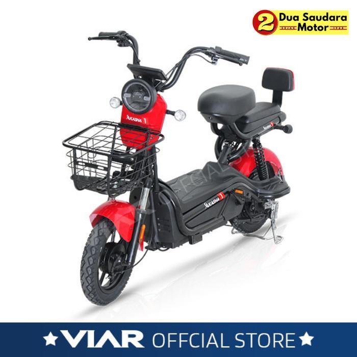 Sepeda Listrik Murah Viar Akasha1 - Merah