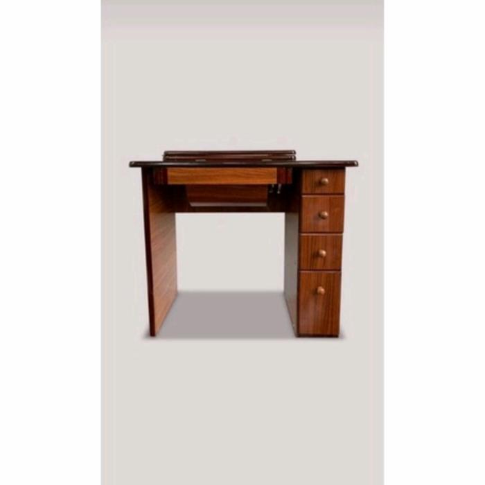 Meja laci kabinet mesin jahit