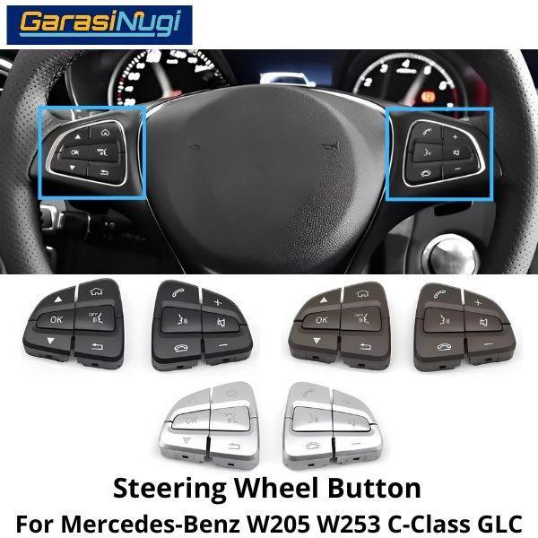 Tombol Stir Mercy W205 W253 Control Steering Wheel Button Mercedes Glc