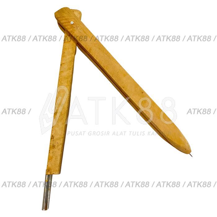 TGR Jangka Jumbo Papan Tulis / Jangka Blackboard Kayu Besar