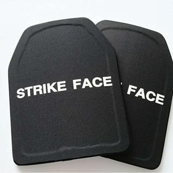 1 set rompi anti peluru kevlar level IV / rompi body vest plat keramik baja depan belakang