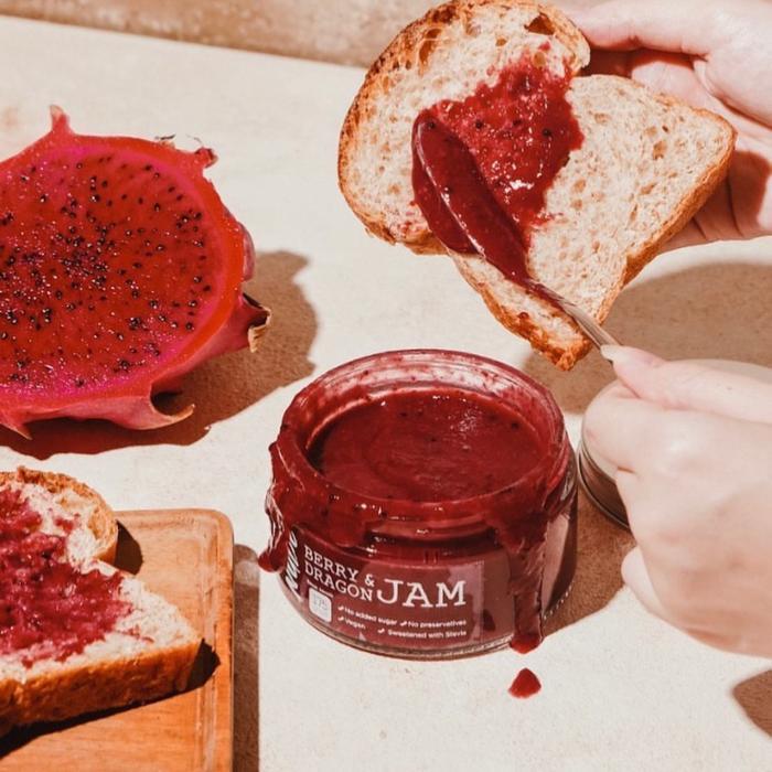 Berry & Dragon Jam Sugar Free Strawberry Terlaris