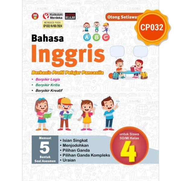 BUKU Bahasa Inggris untuk SD/MI Kelas 4