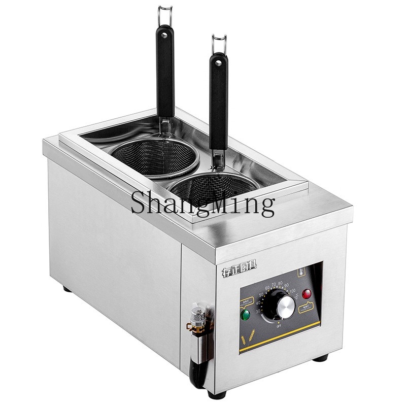ZYY Commercial Electric Noodle Cooking Pot Desktop Soup Powder Cooking Pot Dumpling Pot Cooking