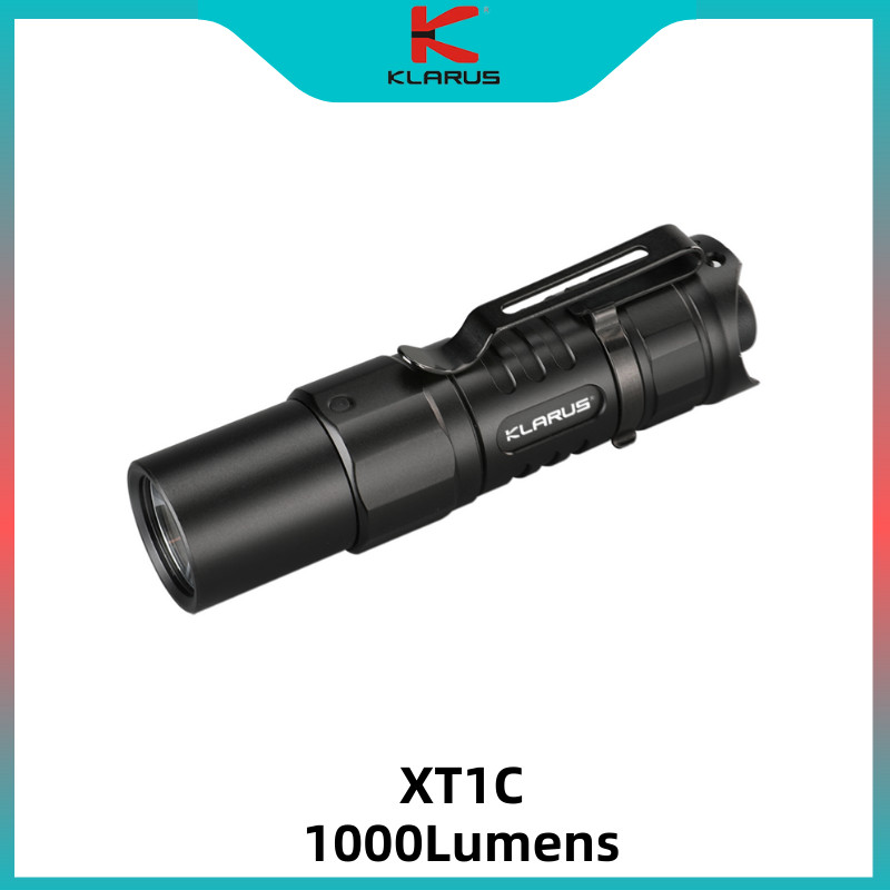 " Klarus Xt1C Tactical Flashlight Xp-L Hd V6 Max 1000 Lumen Edc Light "