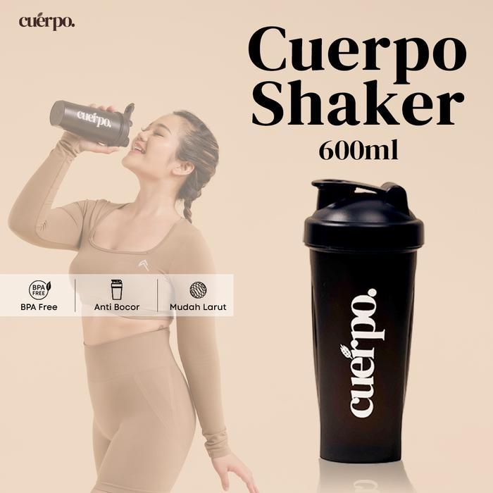 BOTOL SHAKER SUSU CUERPO 600ML