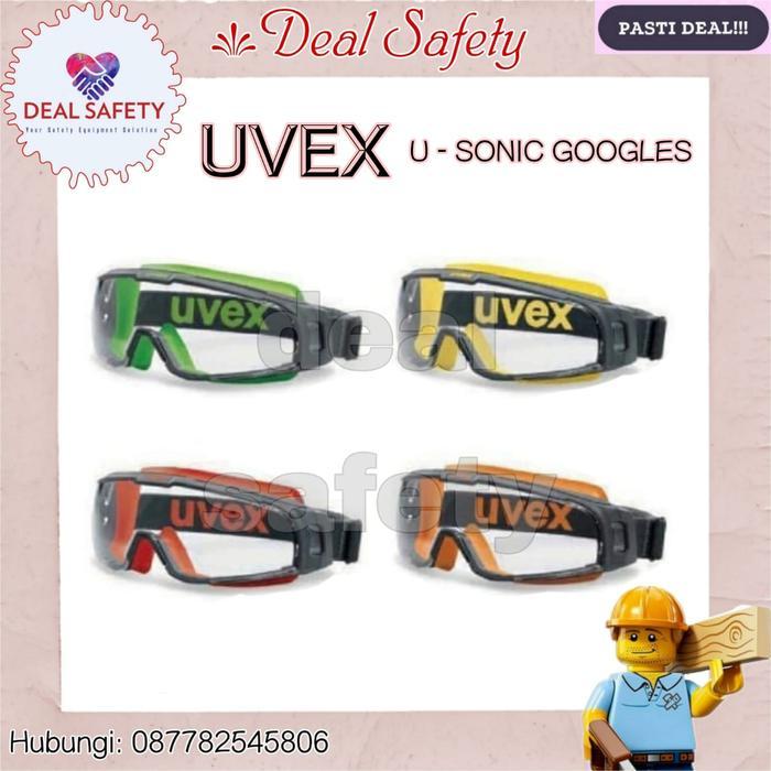 Kacamata UVEX Ultra Sonic Googles / Kacamata Safety UVEX Googles