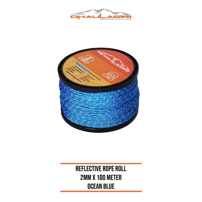 Eiger - Dhaulagiri - Tali Prusik - Rope Roll 2mm -Tali Reflective Multifungsi Untuk Flysheet, Tenda,
