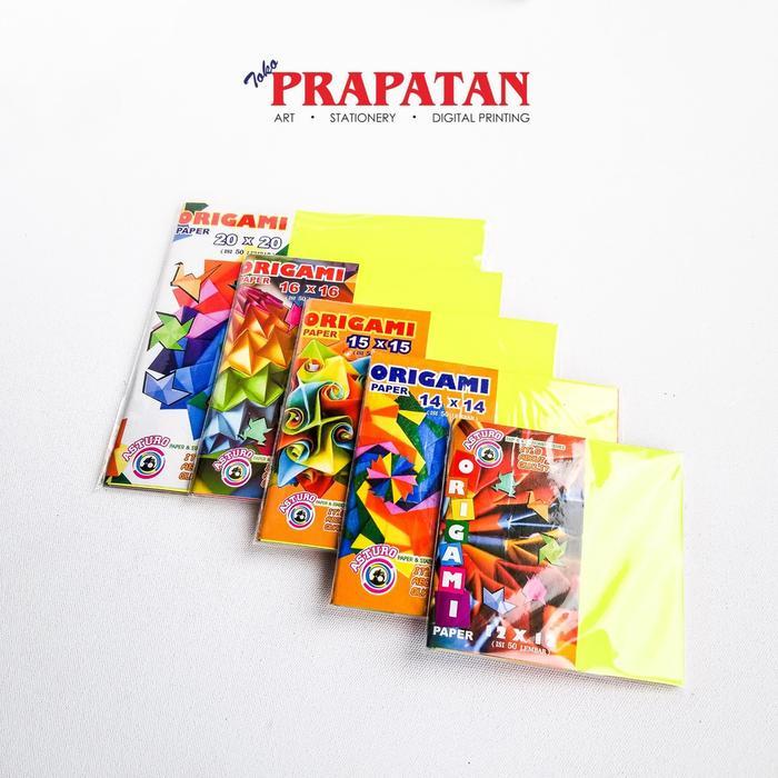 Kertas Lipat Origami / Origami Paper Asturo / Kertas Origami